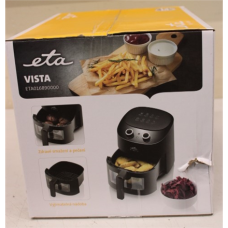 SALE OUT. , ETA , Hot air fryer , ETA016890000 Vista , Power 1300 W , Capacity 4.3 L , Hot air technology , Black , DAMAGE PACKAGING
