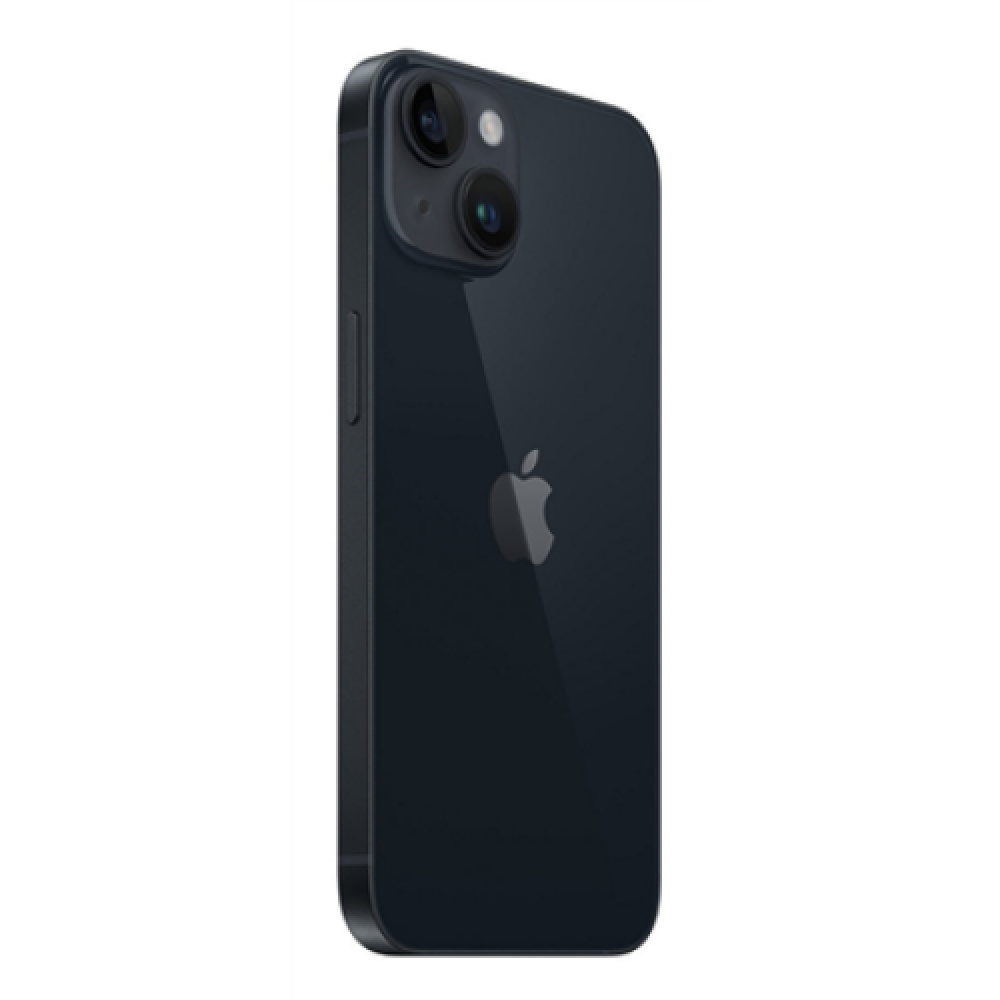 Apple , iPhone 14 , Midnight , 6.1 , Super Retina XDR , 2532 x 1170 pixels , Apple , A15 Bionic , Internal RAM 4 GB , 128 GB , Dual SIM , Nano-SIM , 3G , 4G , 5G , Main camera resolution 12+12 MP , Secondary camera resolution 12 MP , iOS , 16 , 3279 mAh