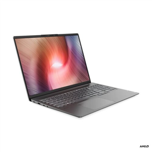 Lenovo IdeaPad 5 Pro 16ARH7 Storm Grey, 16 , IPS, 2.5K, 2560 x 1600, Anti-glare, AMD Ryzen 7, 6800HS, 16 GB, SSD 512 GB, AMD Radeon 680M Graphics, Windows 11 Home, 802.11ax, Bluetooth version 5.1, Keyboard language English, Keyboard backlit, Warranty 24 m