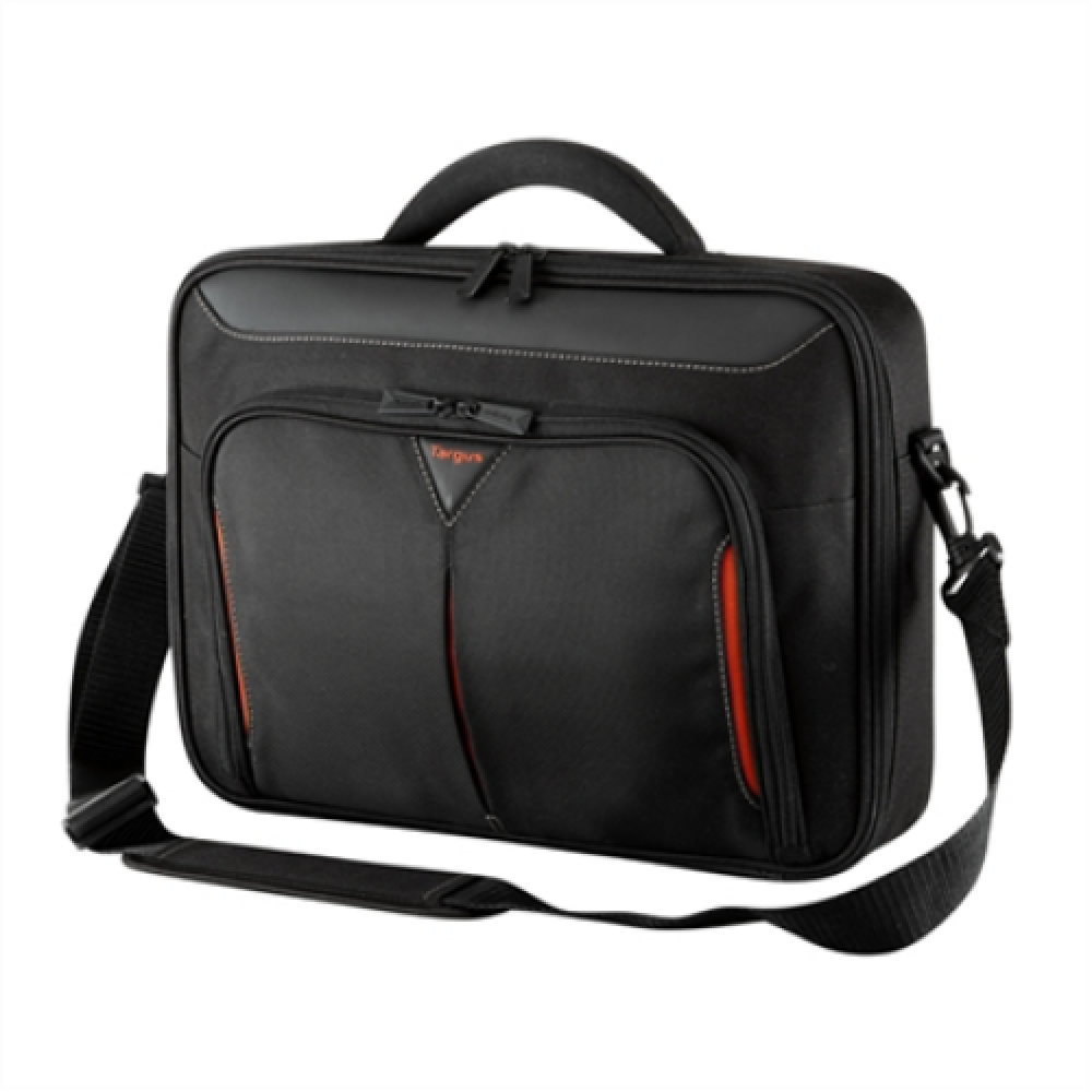 Targus , Classic , Fits up to size 14 , Messenger - Briefcase , Black/Red , Shoulder strap