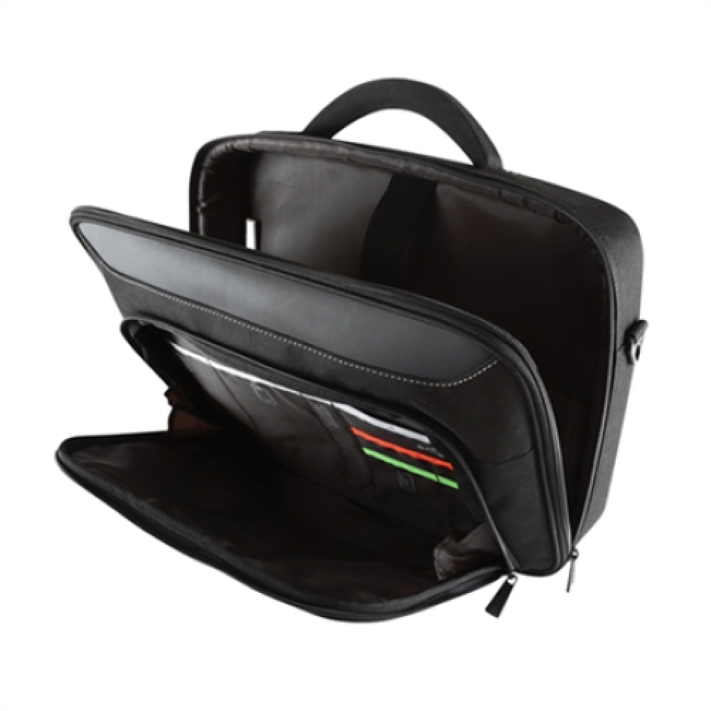 Targus , Classic , Fits up to size 14 , Messenger - Briefcase , Black/Red , Shoulder strap