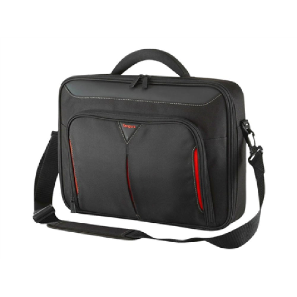 Targus , Classic , Fits up to size 14 , Messenger - Briefcase , Black/Red , Shoulder strap