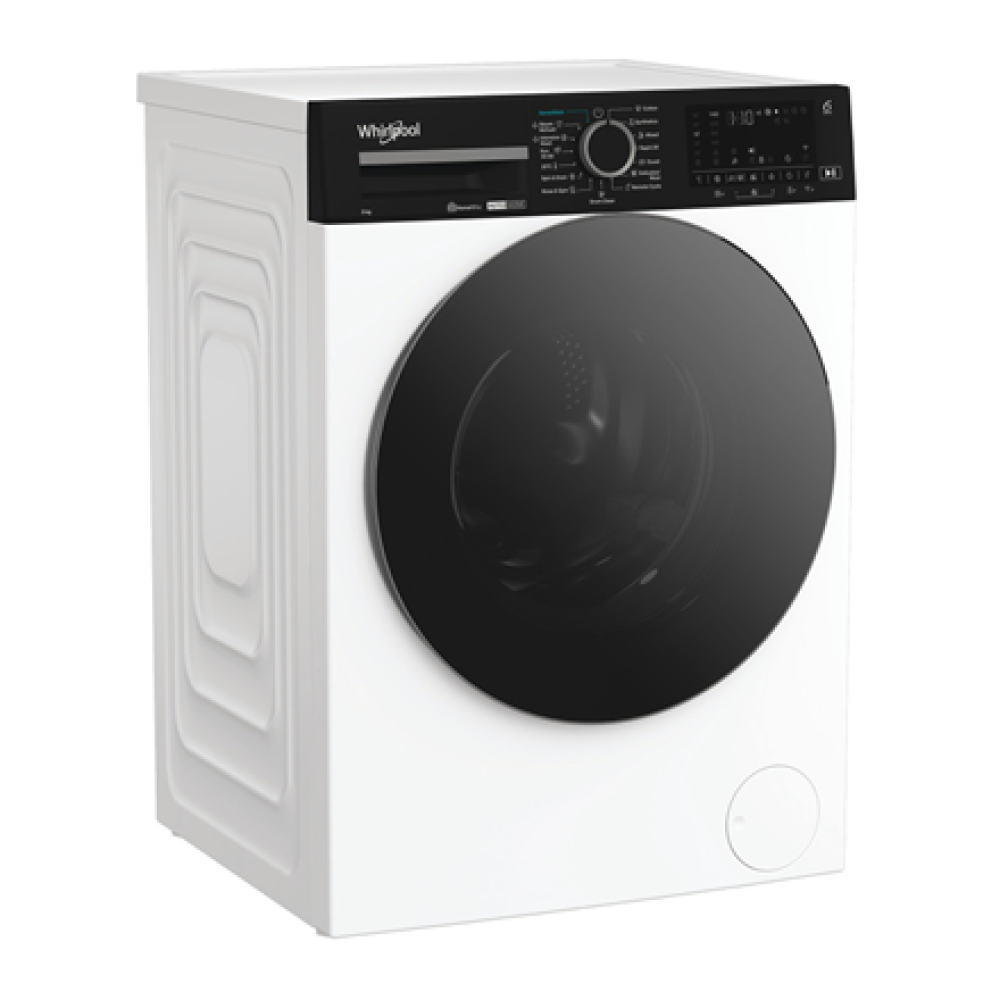 Whirlpool Washing Machine , WPM 97W ADS EE , Front loading , Energy efficiency class A , Washing capacity 9 kg , 1400 RPM , Depth 58 cm , Width 60 cm , Digital , Steam function , White