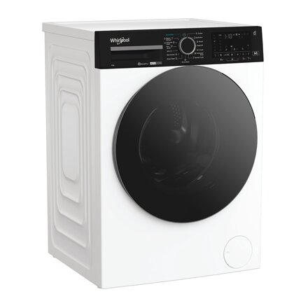 Whirlpool , Washing Machine , WPM 97W ADS EE , Front loading , Energy efficiency class A , Washing capacity 9 kg , 1400 RPM , Depth 58 cm , Width 60 cm , Digital , Steam function , White