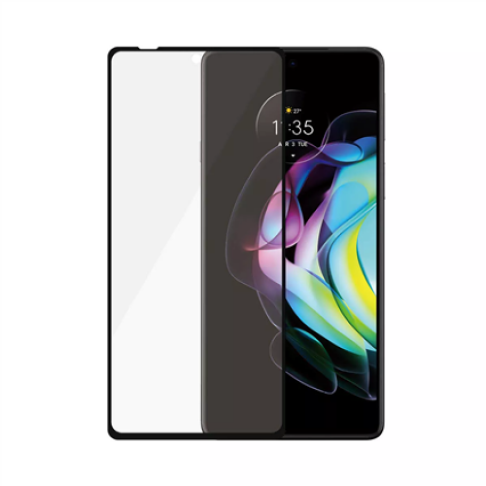 PanzerGlass Screen protector, Motorola, Moto edge 20 CF, Glass, Black, Case friendly