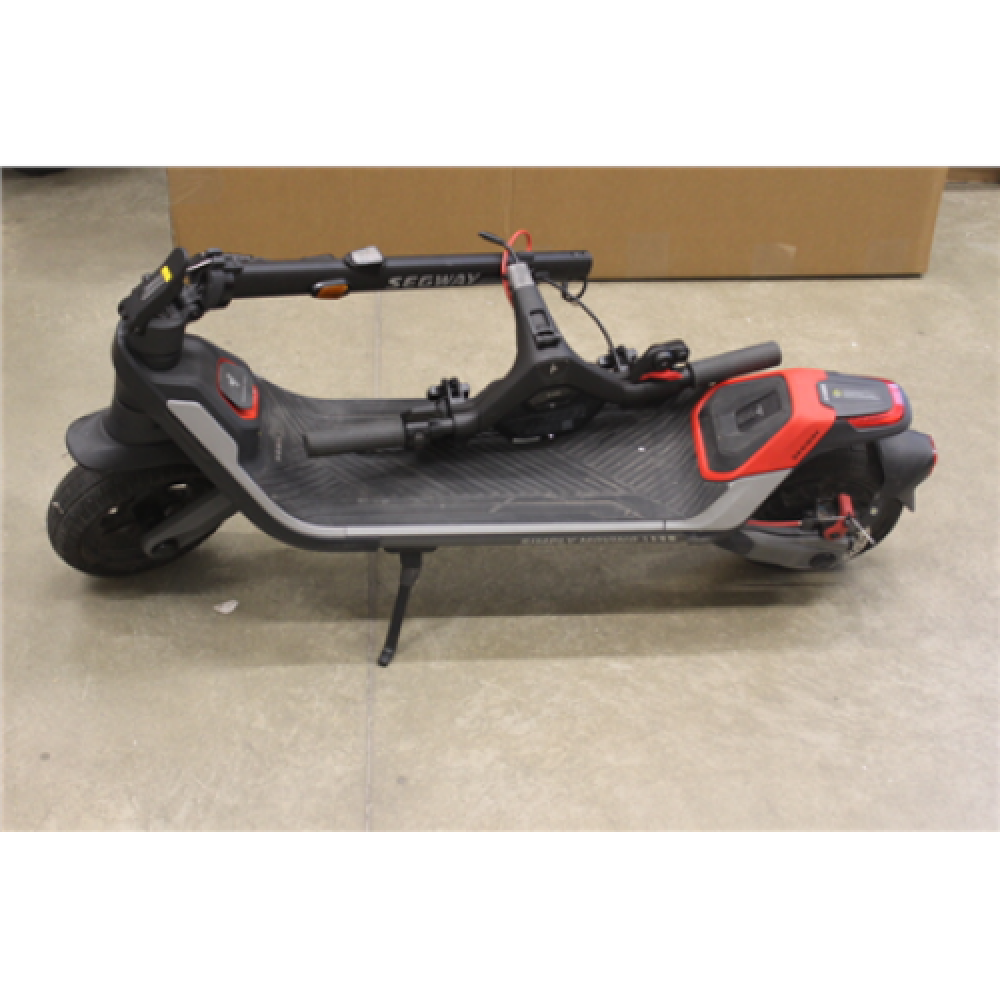 SALE OUT. Segway Kickscooter P100SE, Dark Grey/Red Segway , Kickscooter P100SE , 25 km/h , 10.5 , Dark Grey/Red , USED, REFURBISHED, SCRATCHED, WITHOUT ORIGINAL PACKAGING, DIRTY , 14 month(s)