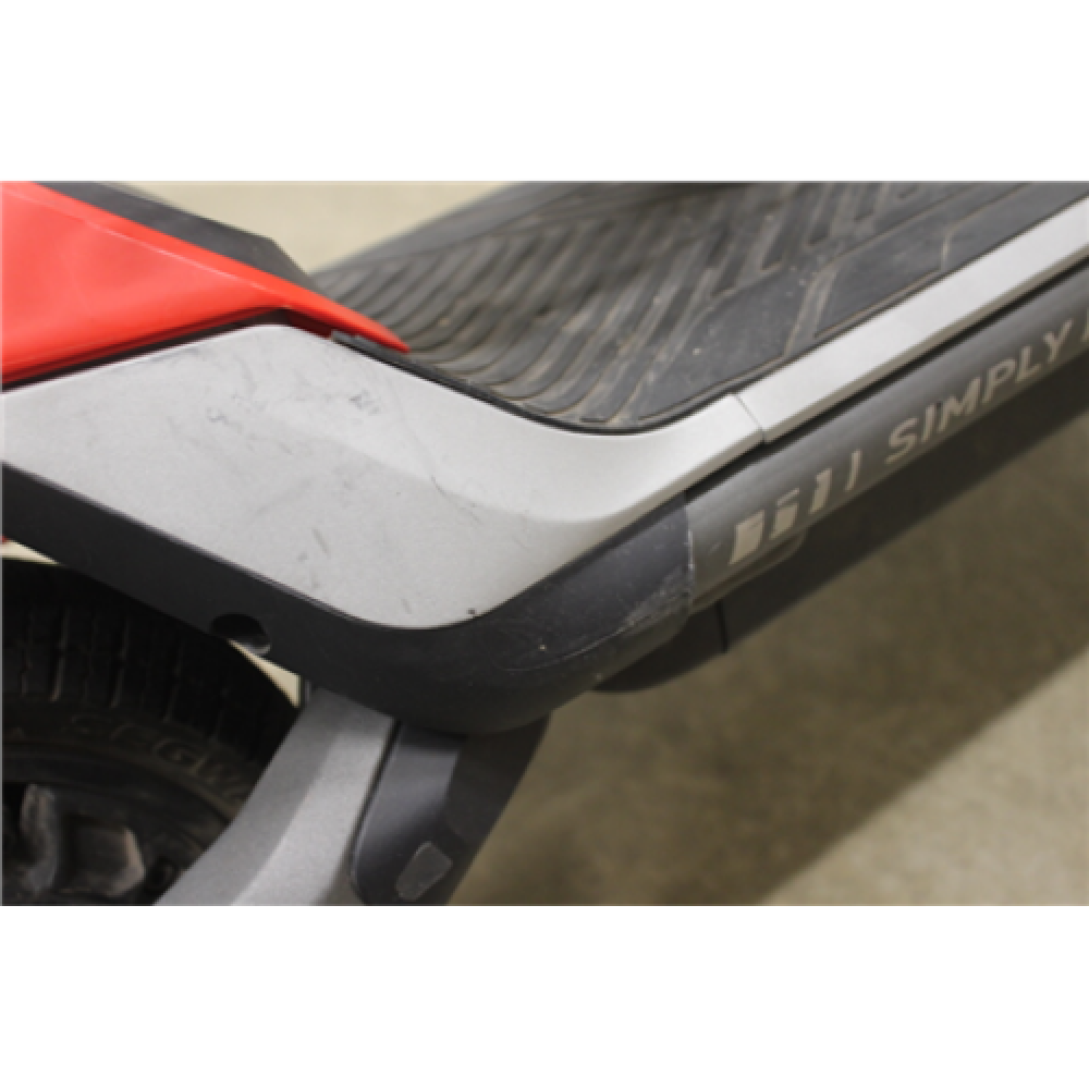 SALE OUT. Segway Kickscooter P100SE, Dark Grey/Red Segway , Kickscooter P100SE , 25 km/h , 10.5 , Dark Grey/Red , USED, REFURBISHED, SCRATCHED, WITHOUT ORIGINAL PACKAGING, DIRTY , 14 month(s)