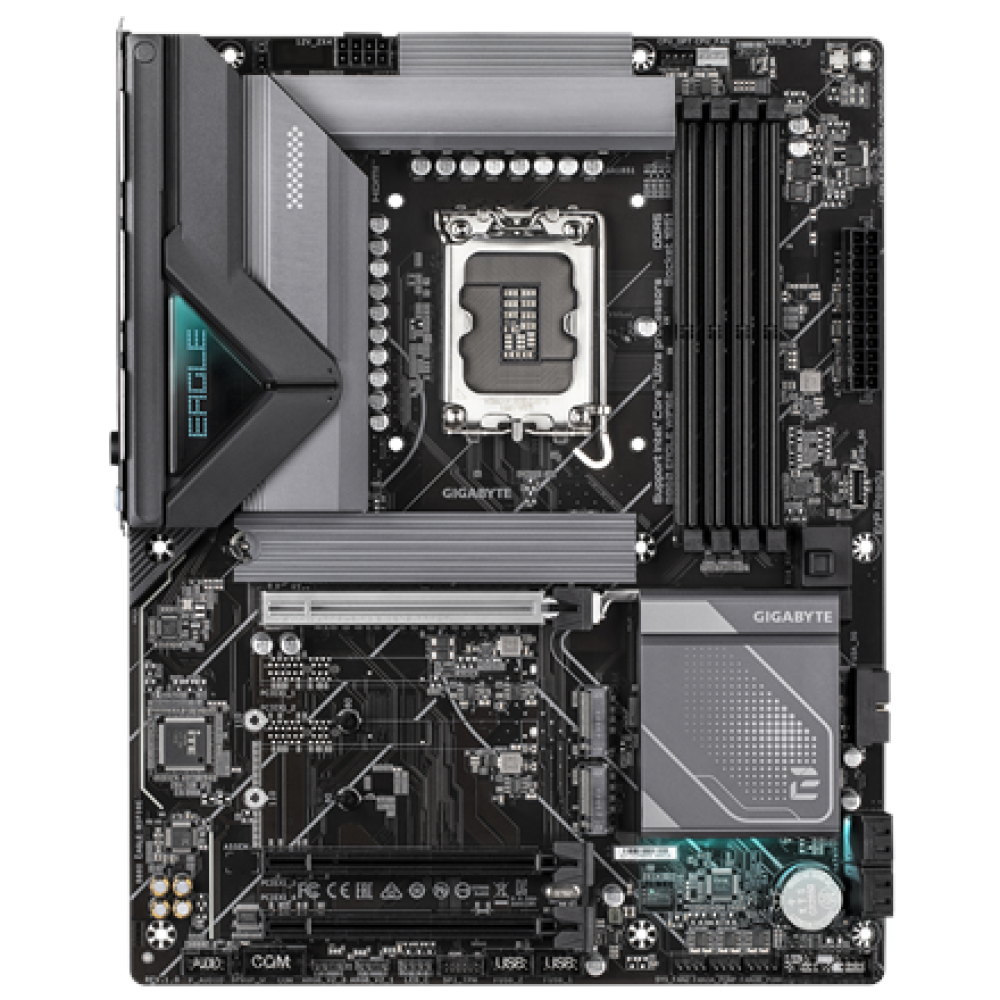 Gigabyte B860 EAGLE WIFI6E , Processor family Intel , Processor socket LGA1851 , DDR5 , Supported hard disk drive interfaces SATA, M.2 , Number of SATA connectors 4