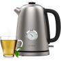 Cecotec Kettle , Thermosense 620 Vintage , Electric , 2200 W , 1.7 L , Stainless steel , 360° rotational base , Stainless steel
