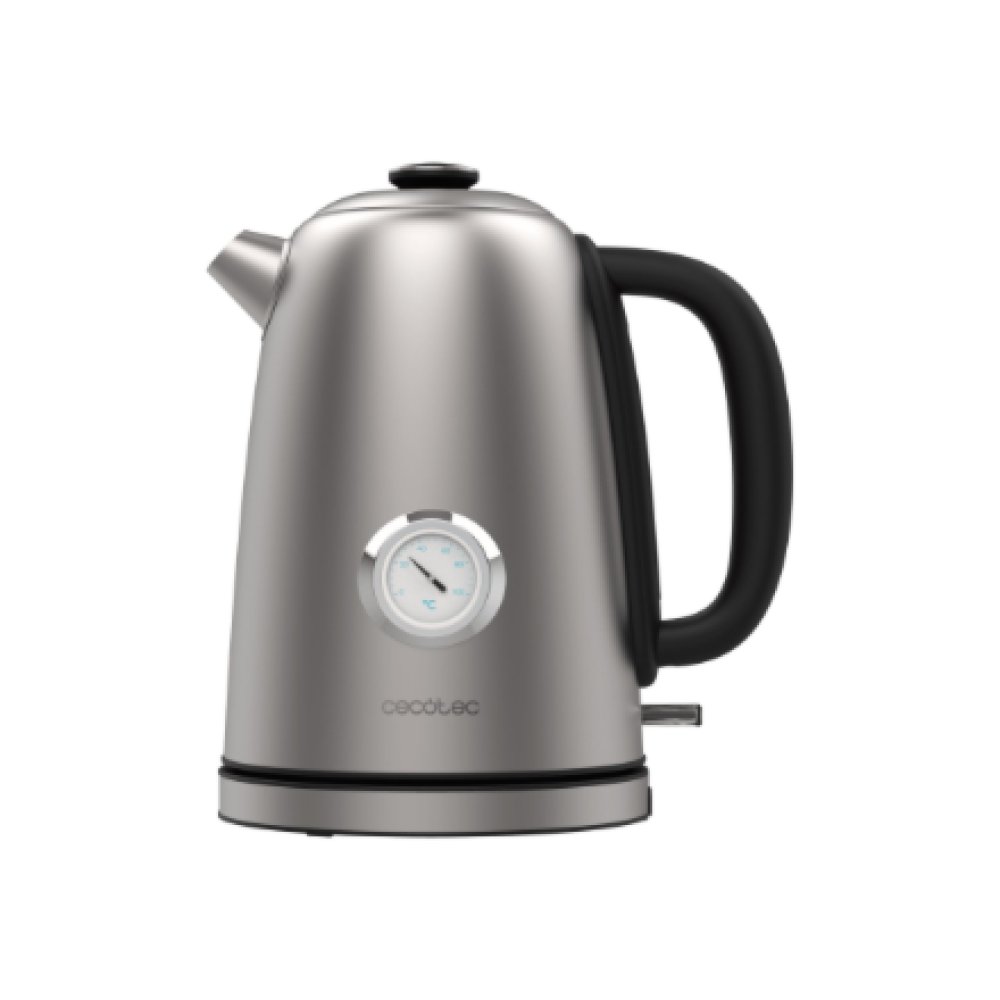 Cecotec Kettle , Thermosense 620 Vintage , Electric , 2200 W , 1.7 L , Stainless steel , 360° rotational base , Stainless steel