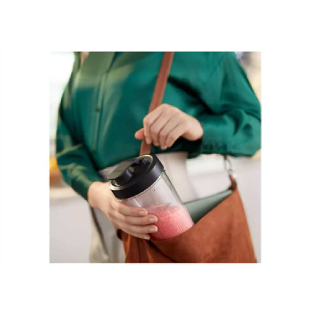 Philips Blender , HR2765/00 , Tabletop , 800 W , Jar material Tritan Plastic , Jar capacity 0.7 + 0.5 L , Ice crushing , Silver