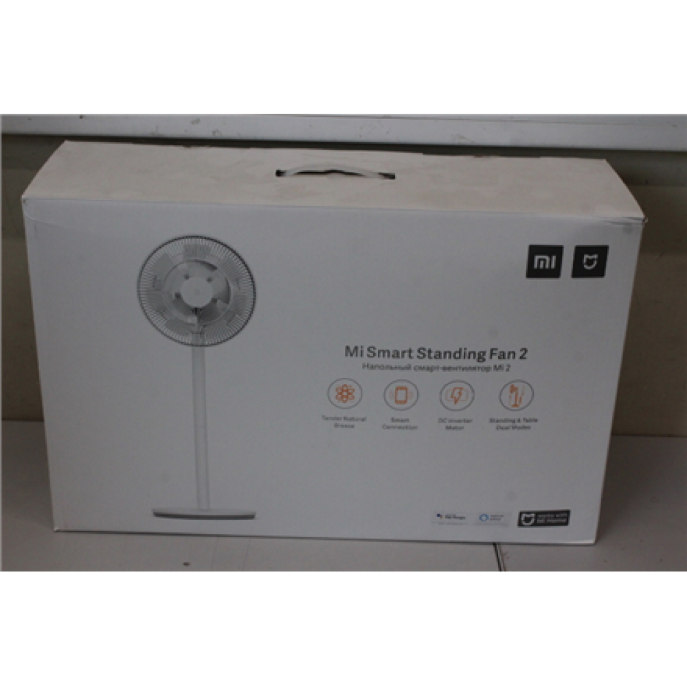 SALE OUT. Xiaomi Smart Standing Fan 2 Pro EU , Xiaomi Smart Standing Fan 2 Pro EU , BHR5856EU , Stand Fan , USED, WITHOUT ORIGINAL PACKAGING, MISSING: LOWER STAND, HEX KEY, FAN SCREW AND POWER CABLE , White , Oscillation , 24 W