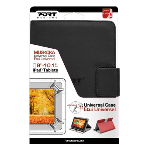 PORT DESIGNS , MUSKOKA Universal , 10 , Folio , 10 , Black