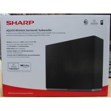 SALE OUT. Sharp AQUOS Wireless Surround Subwoofer , Sharp AQUOS Surround Subwoofer , CP-AWS0101 , Wi-Fi , DAMAGED PACKAGING , Wireless connection