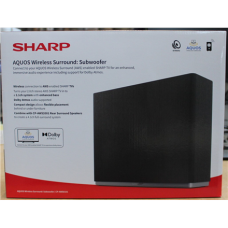 SALE OUT. Sharp AQUOS Wireless Surround Subwoofer , Sharp AQUOS Surround Subwoofer , CP-AWS0101 , Wi-Fi , DAMAGED PACKAGING , Wireless connection
