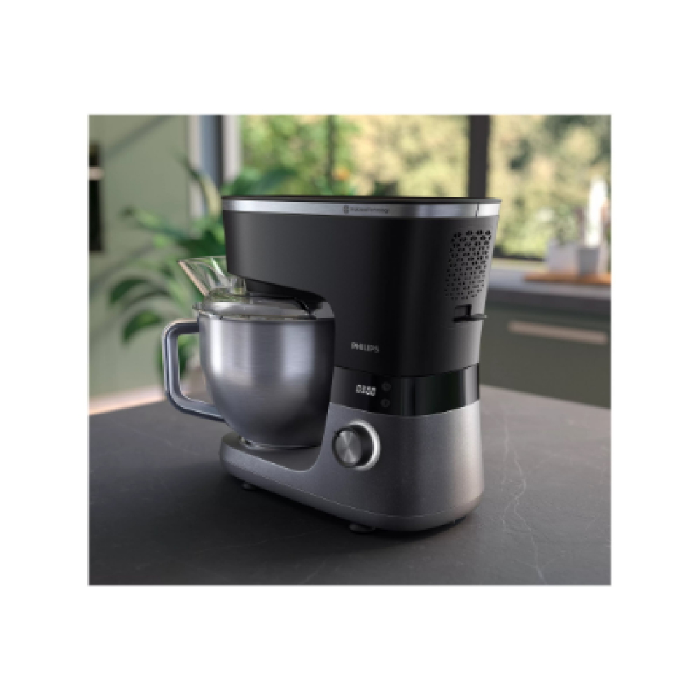 Philips Kitchen Machine with mix , HR7962/01 7000 Series , 1000 W , Number of speeds 8 , Bowl capacity 5.5 L , Black