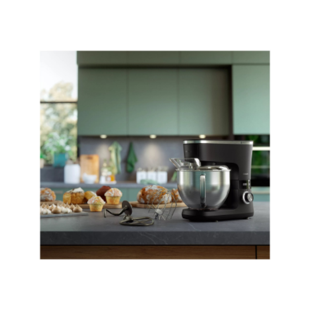 Philips Kitchen Machine with mix , HR7962/01 7000 Series , 1000 W , Number of speeds 8 , Bowl capacity 5.5 L , Black