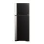 Hitachi Refrigerator R-VG541PRU0 (GBK) Energy efficiency class F, Free standing, Height 183.5 cm, No Frost system, Fridge net capacity 333 L, Freezer net capacity 117 L, Glass Black