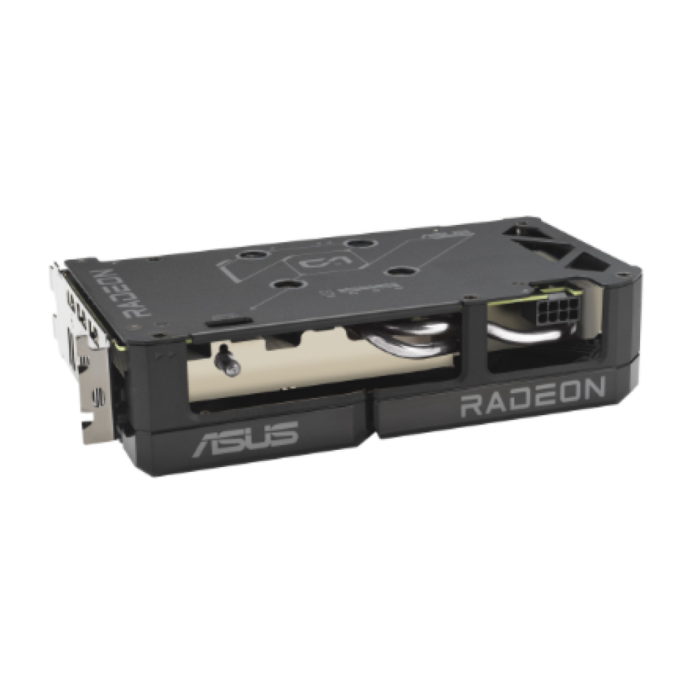 Asus Dual Radeon RX 9060 XT 16GB GDDR6 , AMD , 16 GB , Radeon RX 9060 XT , GDDR6 , HDMI ports quantity 1 , PCI Express 5.0