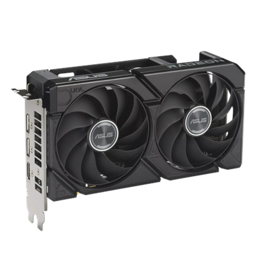 Asus Dual Radeon RX 9060 XT 16GB GDDR6 , AMD , 16 GB , Radeon RX 9060 XT , GDDR6 , HDMI ports quantity 1 , PCI Express 5.0