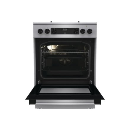 Gorenje GK6C4XF , Cooker , Hob type Gas , Oven type Electric , Stainless steel , Width 60 cm , Depth 60 cm , Grilling , Energy efficiency class A , 71 L