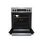 Gorenje GK6C4XF , Cooker , Hob type Gas , Oven type Electric , Stainless steel , Width 60 cm , Depth 60 cm , Grilling , Energy efficiency class A , 71 L