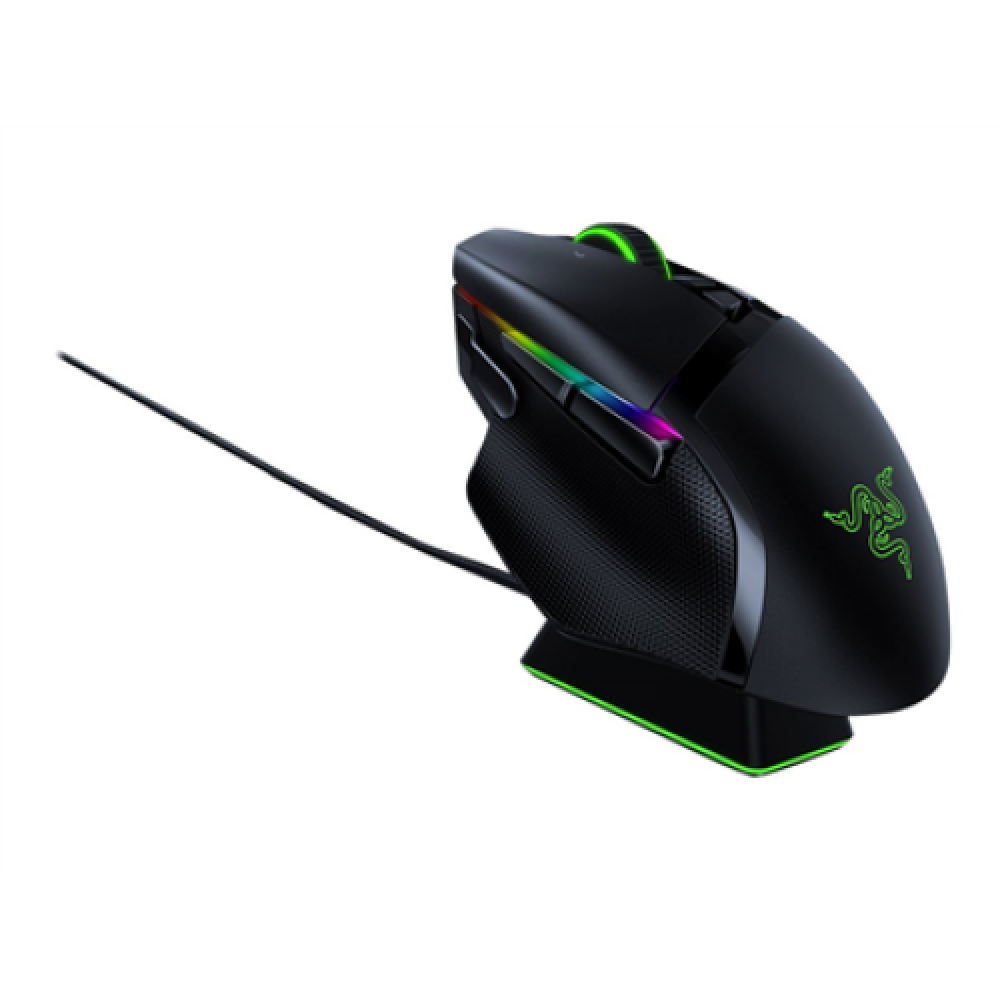 Razer Basilisk Ultimate & Mouse Dock Gaming mouse, Wireless, Black Razer Basilisk Ultimate & Mouse Dock Gaming Mouse Black