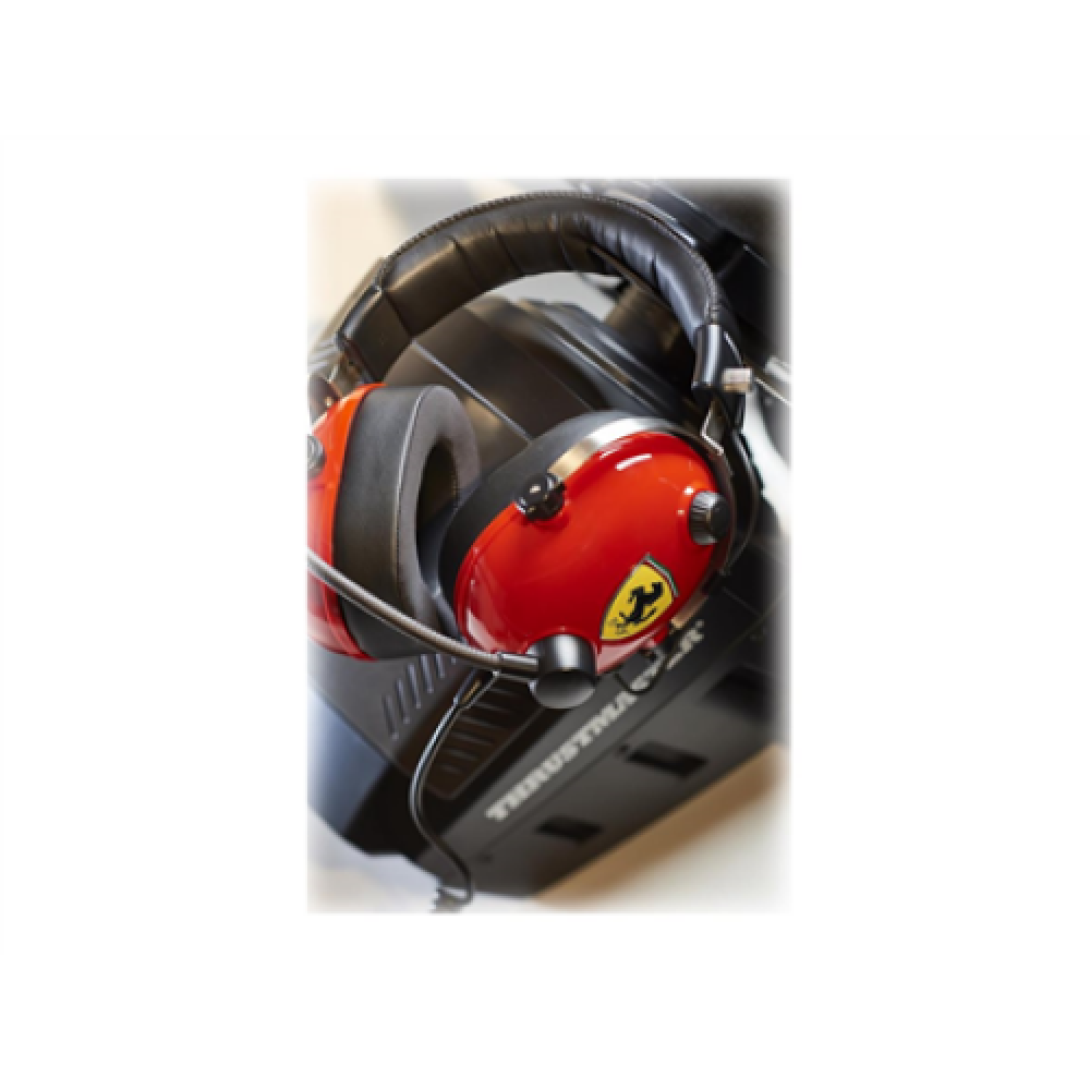 Thrustmaster Gaming Headset T Racing Scuderia Ferrari Edition Wired Over-Ear Noise canceling Red/Black