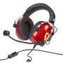 Thrustmaster Gaming Headset T Racing Scuderia Ferrari Edition Wired Over-Ear Noise canceling Red/Black