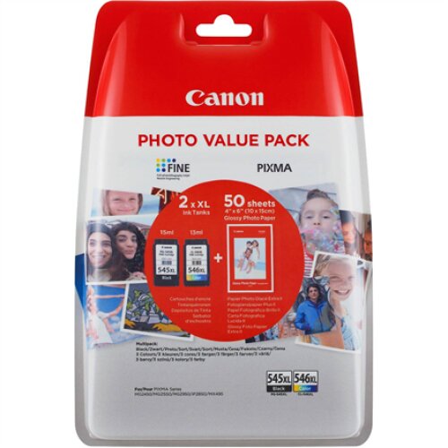 Canon Ink cartrige Black, Cyan, Magenta, Yellow