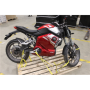SALE OUT. SUPER SOCO Electric Motorcycle TSX, Red, L1e / USED AS DEMO, SCRATCHED, WITHOUT ORIGINAL PACKAGING SUPER SOCO Red L1e Max speed 45 km/h Distance per battery charge (max) 75 km Mileage warranty 20000 km