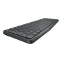 Logitech , MK235 , Keyboard and Mouse Set , Wireless , Mouse included , Batteries included , US , Black