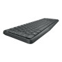 Logitech , MK235 , Keyboard and Mouse Set , Wireless , Mouse included , Batteries included , US , Black