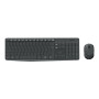 Logitech , MK235 , Keyboard and Mouse Set , Wireless , Mouse included , Batteries included , US , Black