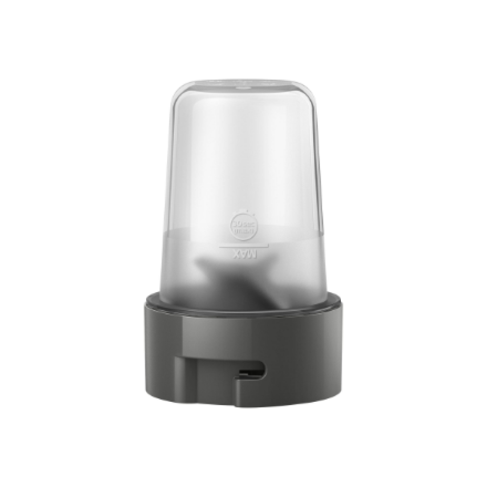 Philips Mini Blender , HR2604/80 Daily Collection , Tabletop , 350 W , Jar material Plastic/Glass , Jar capacity 0.6+0.6 L , Ice crushing , Pearl metal