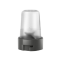 Philips Mini Blender , HR2604/80 Daily Collection , Tabletop , 350 W , Jar material Plastic/Glass , Jar capacity 0.6+0.6 L , Ice crushing , Pearl metal