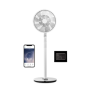 Duux , Fan , Whisper Flex Ultimate , Stand Fan , White , Diameter 34 cm , Number of speeds 30 , Oscillation , 3-32 W , Remote control