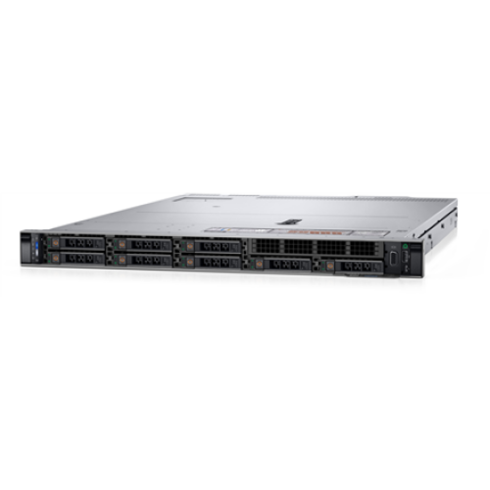 Dell Server PowerEdge R450 Silver 4310/No RAM/NoHDD/8x2.5Chassis/PERC H755/iDrac9 Enterprise/2x600W PSU/No OS/3Y Basic NBD Warranty Dell PowerEdge R450 Rack (1U) Intel Xeon Silver 4310 2.1 GHz 18 MB 24T 12C No RAM, No HDD 480 GB SSD Up to 8 x 2.5 PERC H75