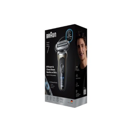 Braun 72-C1200s Series 7 Shaver, Gold , Braun