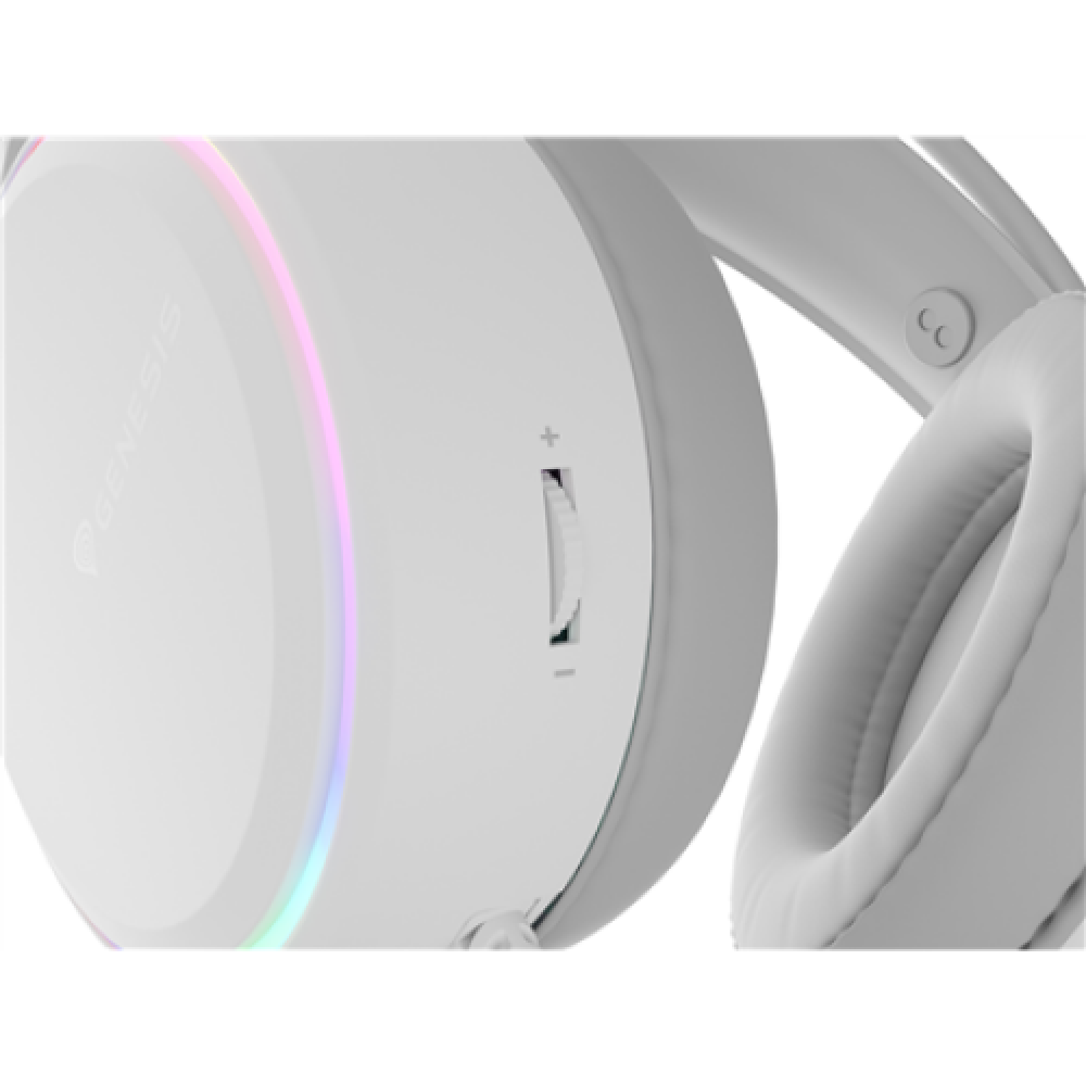 Genesis , On-Ear Gaming Headset , Neon 613 , Built-in microphone , 3.5 mm, USB Type-A , White