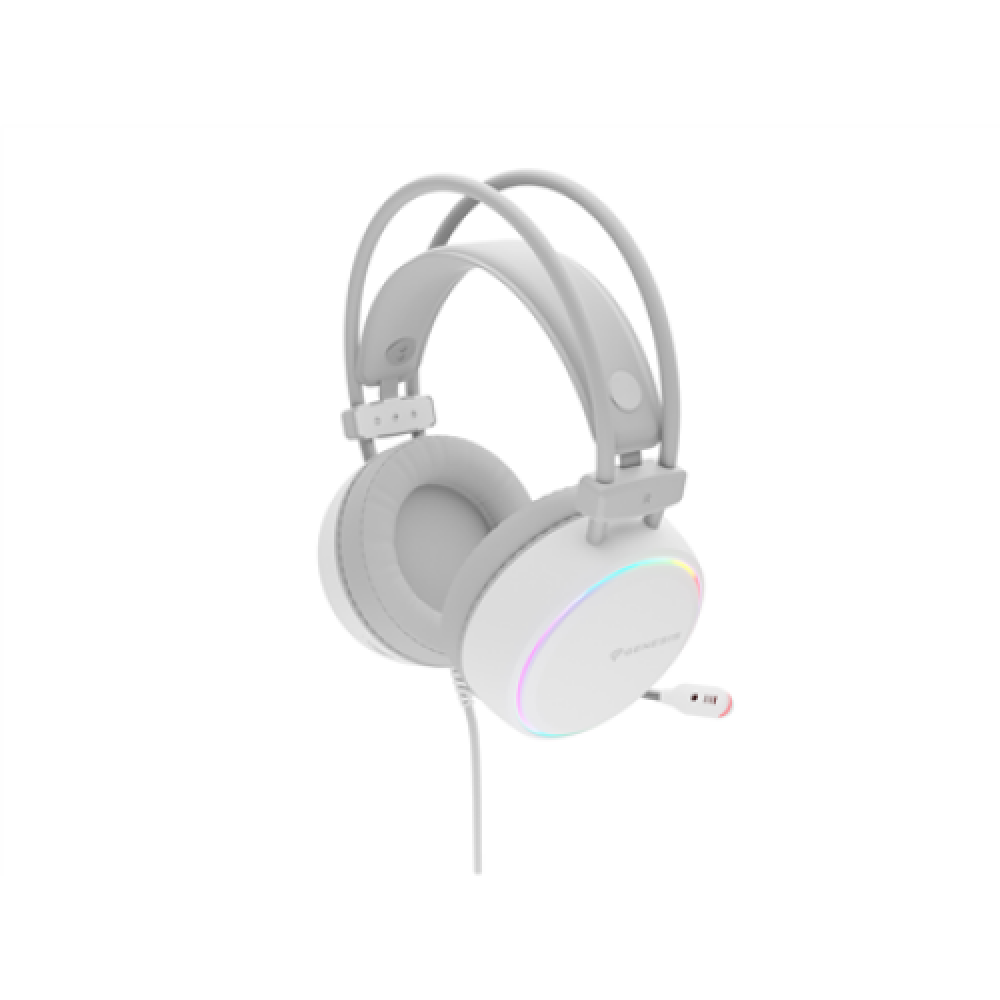 Genesis , On-Ear Gaming Headset , Neon 613 , Built-in microphone , 3.5 mm, USB Type-A , White
