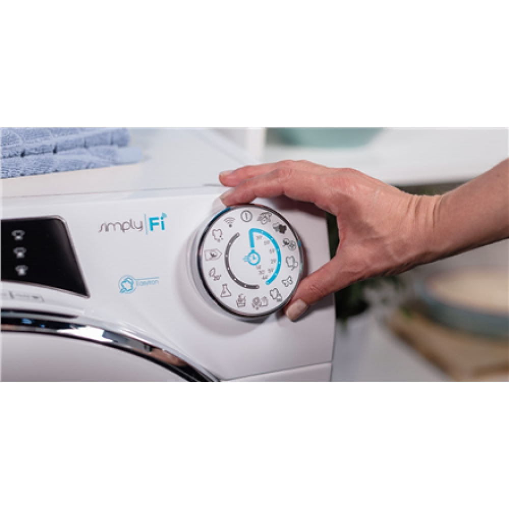 Candy Washing Machine CSTG 28TE/1-S Energy efficiency class F, Top loading, Washing capacity 8 kg, 1200 RPM, Depth 60 cm, Width 41 cm, Display, LCD, NFC, White
