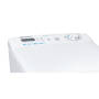 Candy Washing Machine CSTG 28TE/1-S Energy efficiency class F, Top loading, Washing capacity 8 kg, 1200 RPM, Depth 60 cm, Width 41 cm, Display, LCD, NFC, White