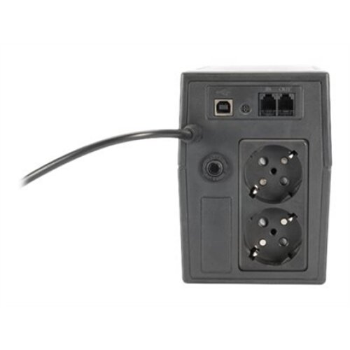 Digitus , Line-Interactive UPS , Line-Interactive UPS DN-170063, 600VA, 360W, 1x 12V/7Ah battery, 2x CEE 7/7 outlet, 2x RJ-11, 1x USB 2.0 type B, LED, Simulated Sine Wave, 298x101x142mm, 4.35kg , 600 VA , 360 W