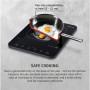 Caso Mobile Single Hob , ProSlim 2000 , Induction , Number of burners/cooking zones 1 , Touch , Timer , Black