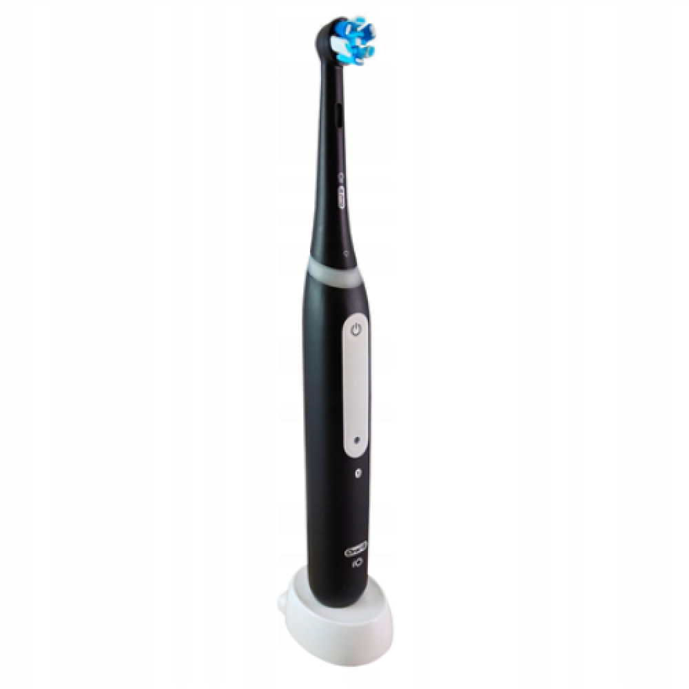 Oral-B Electric Toothbrush iO4 Series Rechargeable For adults Number of brush heads included 1 Matt Black Number of teeth brushing modes 4