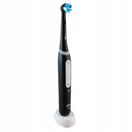 Oral-B , Electric Toothbrush , iO4 Series , Rechargeable , For adults , Number of brush heads included 1 , Number of teeth brushing modes 4 , Matt Black