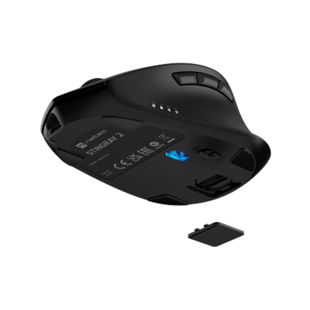 Natec Keyboard and Mouse , Stringray 2 , Keyboard and Mouse Set , Wireless , US , Black