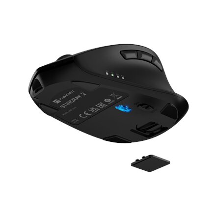 Natec Keyboard and Mouse , Stringray 2 , Keyboard and Mouse Set , Wireless , US , Black