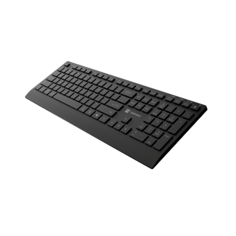 Natec Keyboard and Mouse , Stringray 2 , Keyboard and Mouse Set , Wireless , US , Black